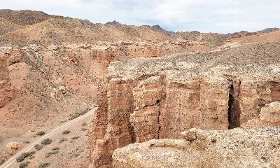 Долина замков, Чарынский каньон